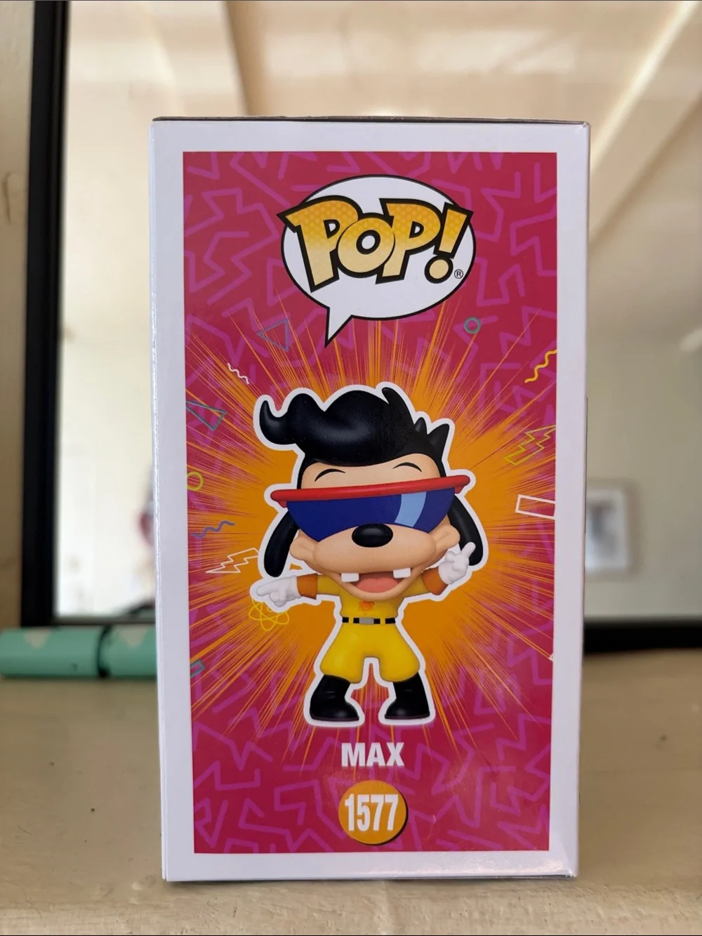 Funko POP! Max from A Goofy Movie Vinyl Figure with Red & Blue Visor